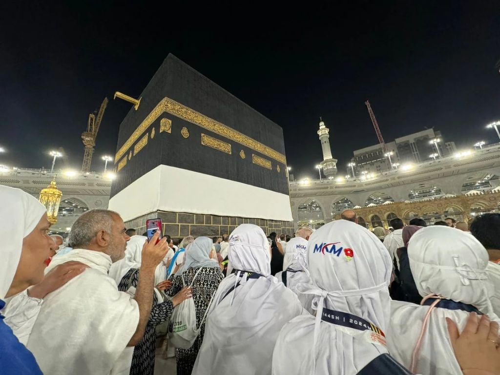 Jemaah Haji Dinasihat Buat Tawaf Qudum Waktu Malam